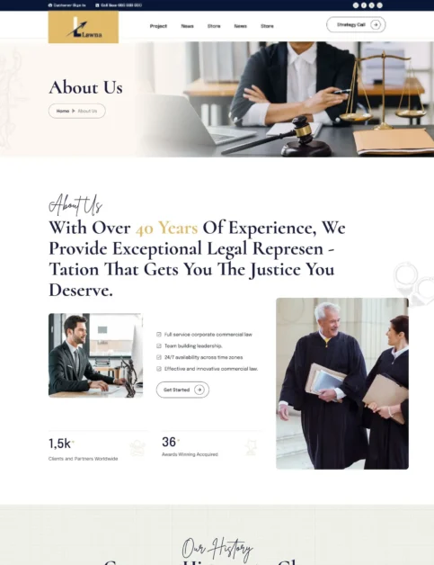 About Us Page About Us Page